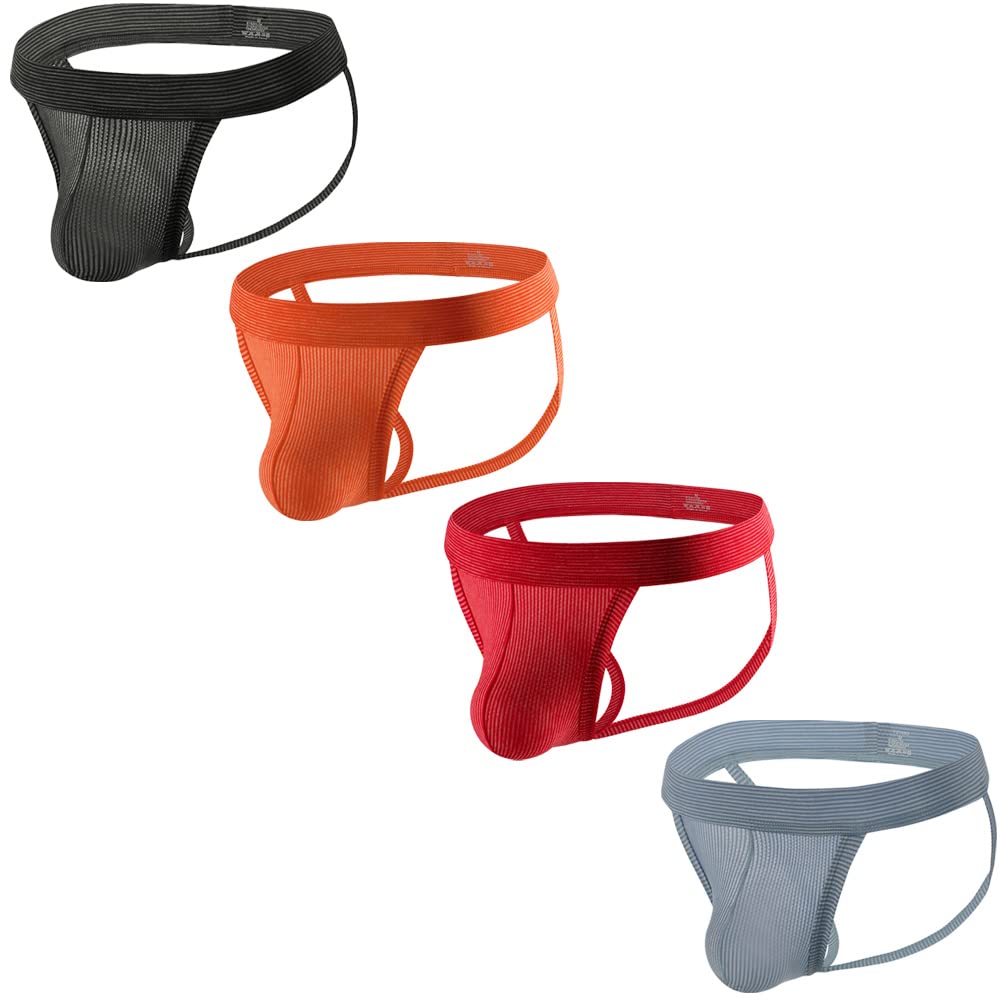 Summer Code Men's Jock Strap Comfortable Men Sport Jockstrap Underwear for Gym Sport Athletic Supporter