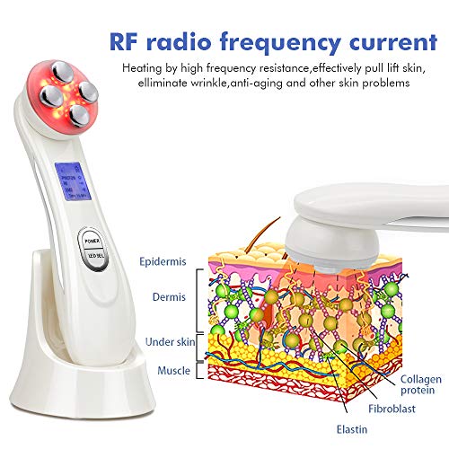 POPGER EMS 5 In 1 Skin Tightening Machine Facial Beauty Instrument for Face Massager Wrinkle Removal Anti-aging Skin Lifting and Rejuvenation - Thumbnail 2