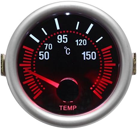 2 Inch 52mm Digital Blue LED Boost Vacuum Water Oil Temp Press Volt Tachol Gauge