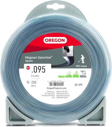 Oregon Magnum Gatorline 095 Trimmer Line Heavy Duty, .095 x 226-Foot