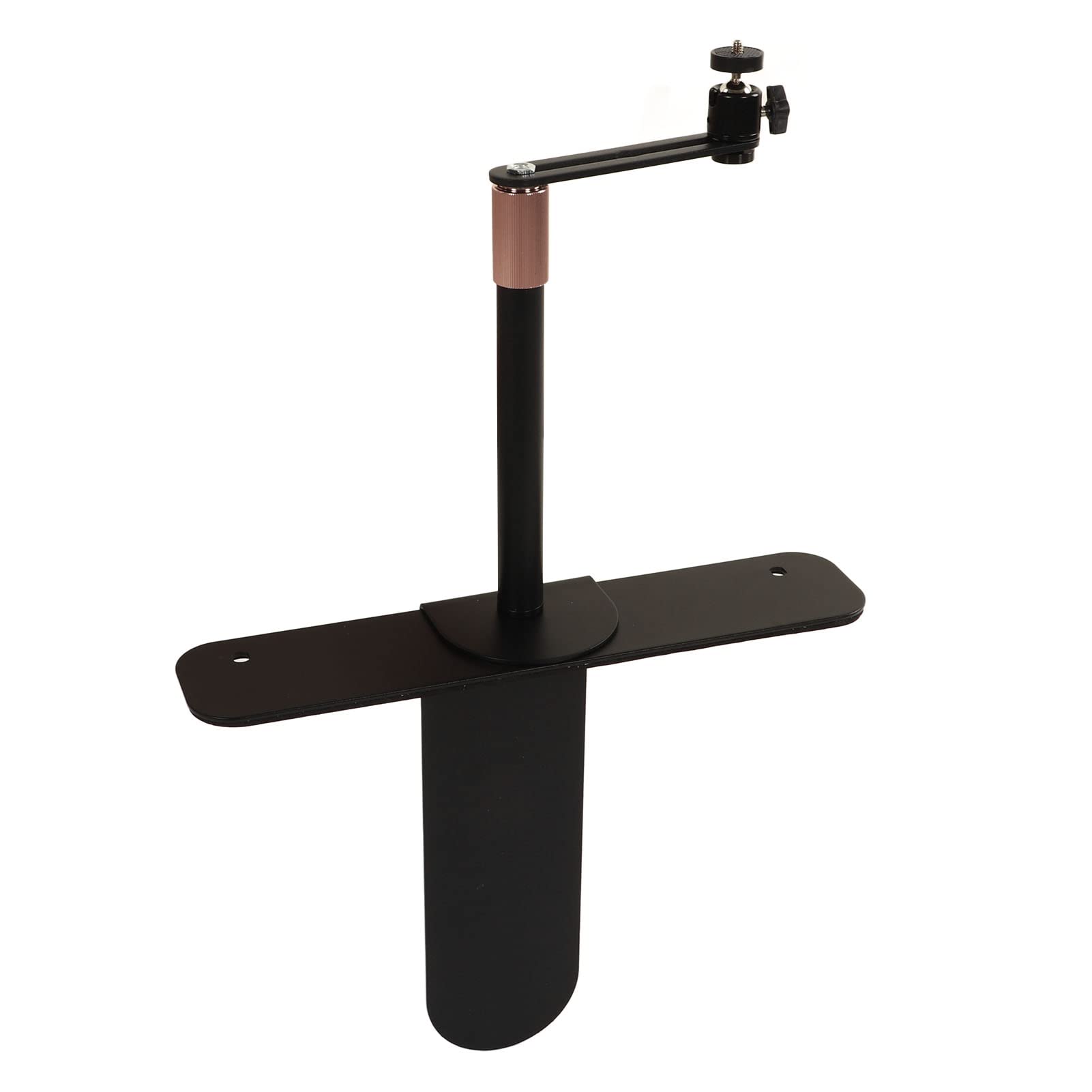 Projector Stand, Bedside Sofa Stand, Projector Tripod Stand, Adjustable Height 9 to 16 Inch, Projector Desktop Stand with 360° Swivel, Projectable Ceiling (Black)