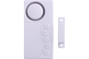 HONETEEK Freezer Door Alarm with Delay, Door Alarm for Home Security& Kids Safety, Fridge Door Alarm, Door Window Alarm Sensor, Opening Entering Alert, Alarm for Freezer door, Garage Sliding Dementia Alzheimer