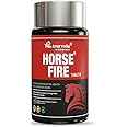 Horse Fire Capsules for Men | Ayurvedic Supplement for Stamina, Muscle Growth, Immunity & Overall Health