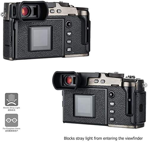 KIWIFOTOS XPRO3 Camera Soft Eyecup Extended Eyepiece for Fujifilm Fuji X-Pro3 Viewfinder Protector, Eyecup for Fujifilm X-Pro3 - Image 4