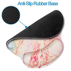 Nakapa Non Slip Wrist Rest Mouse Pad for