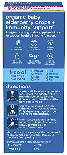 Mommy's Bliss - Organic Baby Elderberry Drops