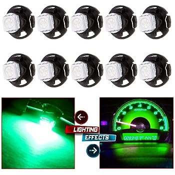 Amazon.com: cciyu 10 Pack Green T5/T4.7 Neo Wedge LED Heater HVAC