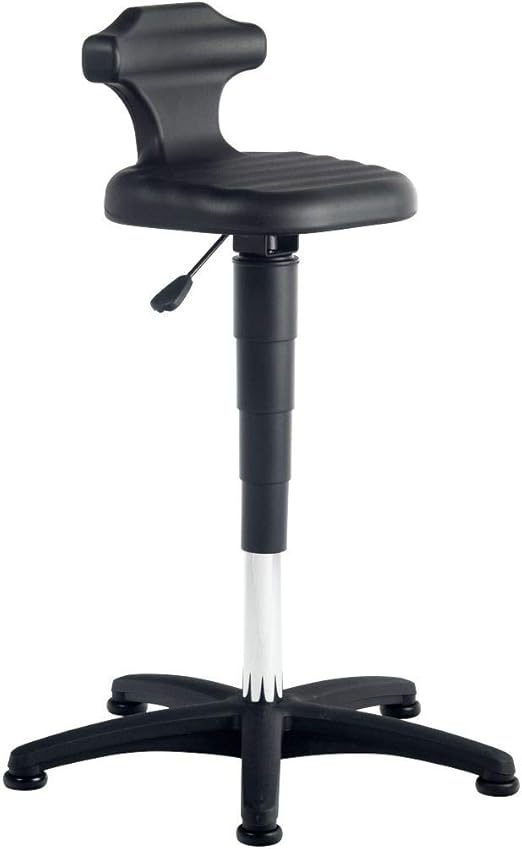 bimos Arbeitsstuhl Flex 2, mit komfortabler Rückenstütze, drehbar um ...