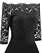 EvoLand Women's Plus Size Elegant Party Dresses For Women Special Occasion, Black, XX-Large