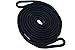 Starr Lines Double Braided Polypropylene Fender Lines (3/8-Inch X 6-Feet, 2 Each) (Black)