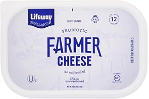 LIFEWAY Farmer Cheese, 2 PACK (2 x 16oz (1lb))