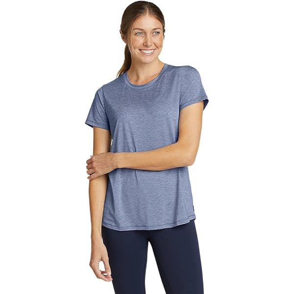 Next Level Unisex Poly/Cotton Crew Neck T-Shirt - XL, Indigo - View #3