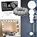 Swanico’s Hollywood Vanity Lighted Makeup Mirror Light Kit | 12 LED Bathroom Vanity Light Bulb Fixture Strip Set for Makeup Foundation Lights w/ Dimmer (No Mirror)