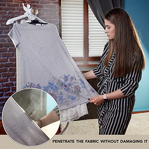 SA BI Powerful 2350 W Garment Steamer with 98° Temperature Steam, Steamer Clothing KILLS GERMS and Releases Wrinkles in no Time, Clothes Steamer with 50g/min steam flow