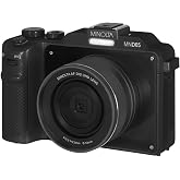 Minolta MND65 56MP Camera, Dual-Lens Selfie, 4K 60FPS Video, 18X Zoom | Capture sharp HD video with an easy-to-use touchscreen and versatile zoom for everyday recording.