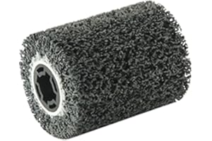 Dobetter Black Flap Wheels, Strip Drum, 80 x 100mm, for Dobetter Burnishing Polishing Machine -DBBFW80