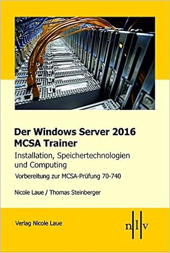 Der Windows Server 2016 Mcsa Trainer Installation - 