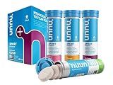 Nuun Hydration: Electrolyte Drink Tablets, Citrus Berry Mix, Box of 4 Tubes