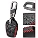 Leather Car Key Case Car Styling 4 Button Key Cover Fit for SAAB SAAB 9-3 9-5 93 95 Keychain Car Key Bag