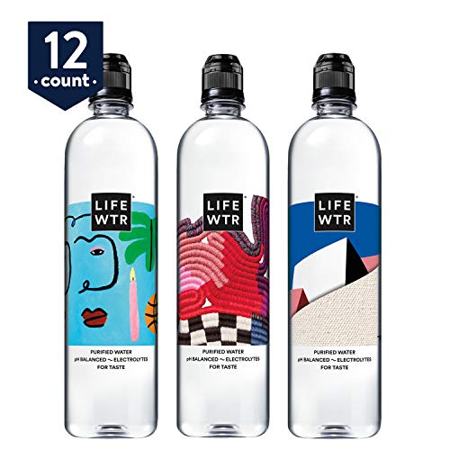 LIFEWTR, Premium Purified Water, pH Balanced with Electrolytes for Taste, 700 mL flip Cap Bottles (12 Pack) (Packaging May Vary) (3 Pack) - Thumbnail 7