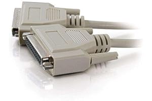 C2G Serial Cable - 25 Pin D-Sub (Db-25) - Male - 25 Pin D-Sub (Db-25) - Female - 3 F