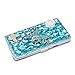 EVTECH Galaxy S5 Case 3D Handmade Bling Crystal Luxury Shiny Sparkling Wallet Leather with Card Holder for Samsung Galaxy S5 I9600