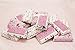 Girl Baby Shower Mini Chocolate Candy Bar Wrapper Labels, Pink Party Favor Stickers - 45 Count