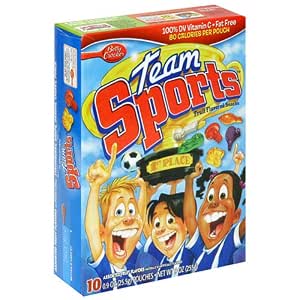 Betty crocker Fruit shps Team sports 9oz (016000449107)