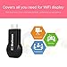 MiraScreen Dongle 1080P HDMI WiFi Display Adapter,Support DLNA Airplay Miracast Display Dongle with HDMI Plug for Smart Phones Notebook Tablet PC to HDTV Monitor