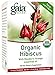 Gaia Herbs Organic Hibiscus Herbal Tea, 16 Tea Bags - USDA Organic, with Mandarin Essential Oil