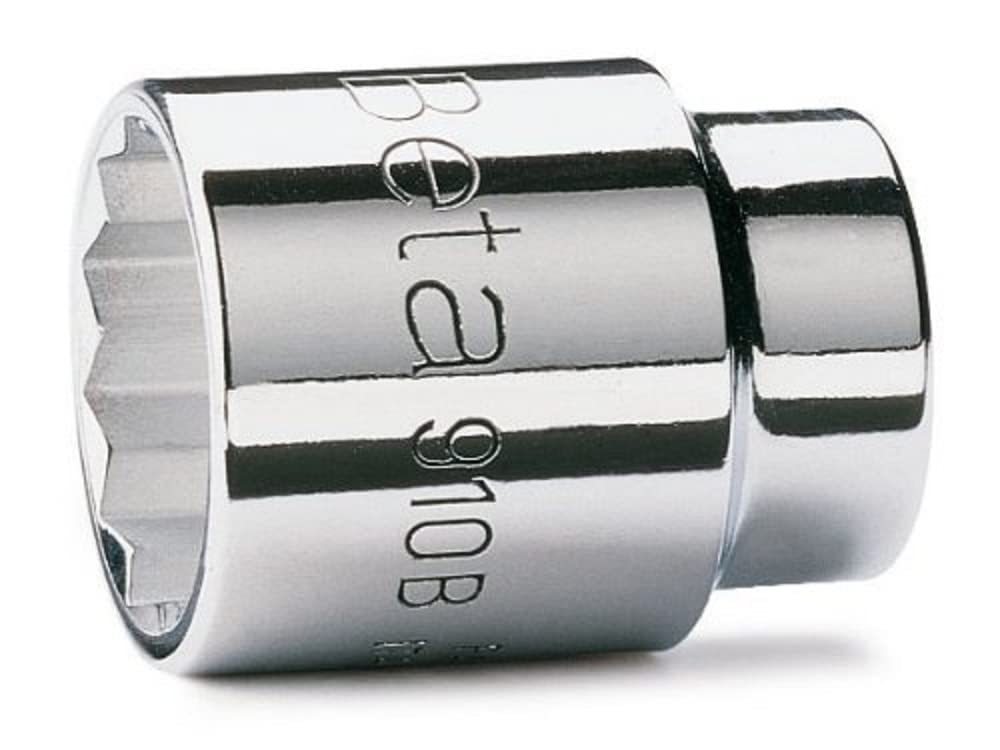 Beta 9100110 Model 910 B10 Bi-hex Hand Sockets, 3/8 Drive, 10mm