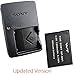 Sony BC-CSN Charger for Sony NP-BN1 NP-BN Cyber-shot DSC-QX10, QX30, QX100, T99, T110, TX10, TX20, TX30, TX55, TX66, TX100V, TX200V, W310, W320, W330, W350, W360, W380, W390 Camera 1 Bonus CarCharger
