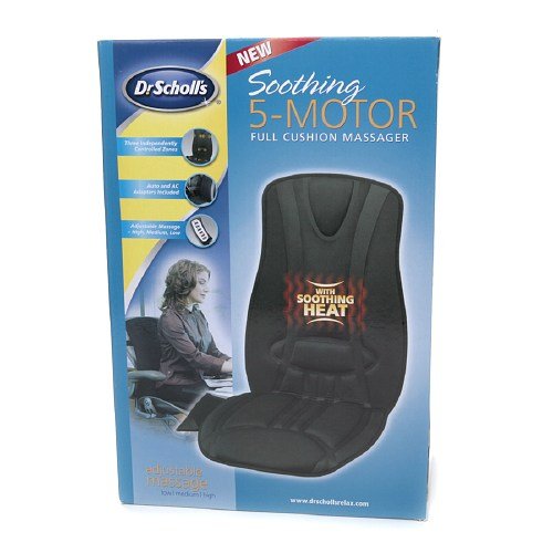 Dr. Scholl's Soothing 5-Motor Full Cushion Back Massager