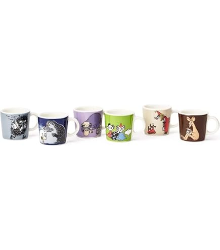 MOOMIN ARABIA Mug 2個+フィギュア1個 Arabia Moomin Mug - Thingumy & Bob – Touch of Finland