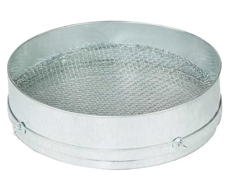 Romulus 90820 Metallsieb ø 42.5 cm 2 Einsätze 4 + 8 mm Maschen