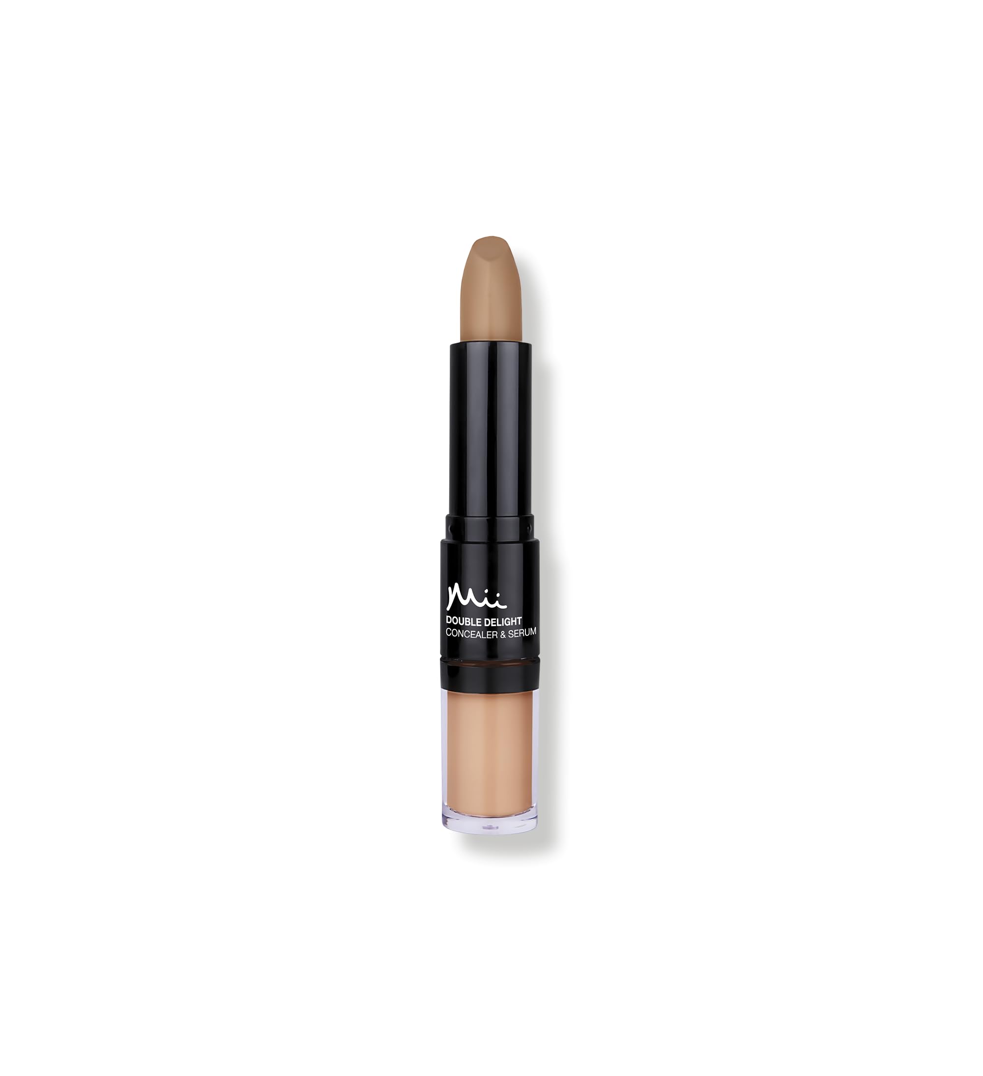 Mii Cosmetics Double Delight Concealer & Serum, Jojoba Enriched with Vitamin E, Helps to Reduce Puffiness & Dark Circles, Honey Delight 03