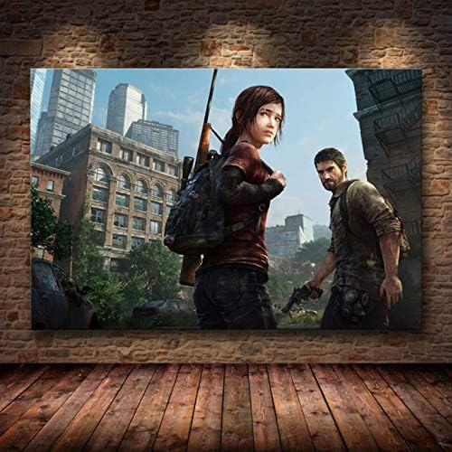 Li han shop The Last Of Us Game Poster Print Zombie Survival Horror Action Hd Poster Canvas Painting Modern Home Decor For Wall Art C11 40X50Cm