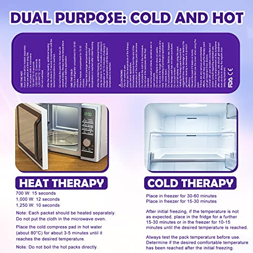 Rovtop Reusable Perineal Ice & Heat Packs, Perineal Cooling Pads for