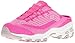 Skechers Sport Women's D'Lites a New Leaf Fashion Sneaker, Hot Pink Knit, 8 M US
