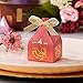 Kate Aspen Indian Jewel Ganesh Favor Box (Set of 12) Gift Set, One Size, Red, Gold