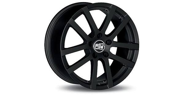 MSW 22 Matt Black 6.5x16 ET42 4x108 Llantas de aleación ...