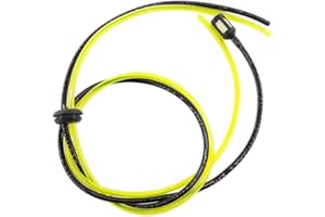 HURI Gas Line Fuel Hose for 2 stroke 23cc 25cc 26cc 33cc 43cc 49cc Mini Chopper Dirt Bike X1 X2 X7 X8 Cat Eye Zooma TY ROD G-Scooter 35 Inch Long Version