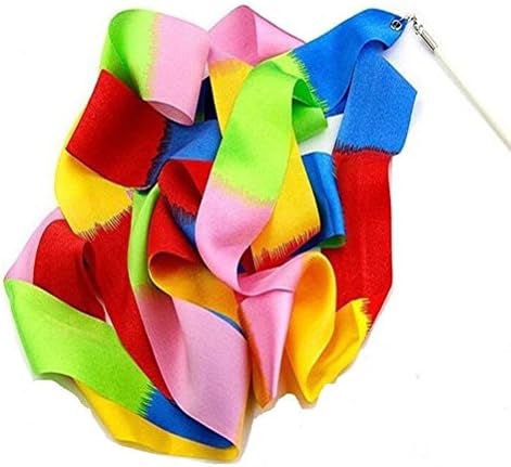 Goldenyears Sporting Goods Artistic Gymnastics Ribbon Show Props 1PCS (Satin color)