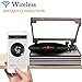 Record Player Turntable Vinyl LP Wireless 3-Speed Record Player USB Encoding SD Belt-Driven Reto Style Vinyl Record Player Built-in Speakers Vintage Style (2019 Model)thumb 1