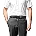 Belts Mens Leather Ratchet Comfort Cilp Adjustable Automatic Sliding Buckle Fashion Dress Belt 1.38 inches Width Black