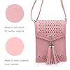 seOSTO-Womens-Small-Crossbody-Bag-Tassel-Cell-Phone-Purse-Holder-Wallet