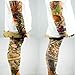 10pc Fake Temporary Tattoo Sleeves Body Art Arm Stockings Accessories by Kare&Kind - Designs Tribal, Dragon, Skull, and Etc.