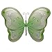 The Butterfly Grove Alex is Butterfly Decoration 3D Three Layered Hanging Mesh Nylon Decor, Green Honeydew, Small, 7