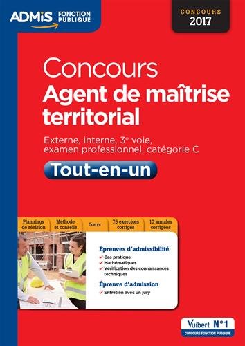 Concours agent de maîtrise territorial