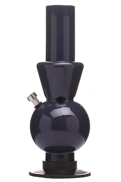 Metier 12-inch Acrylic Ice Bong (12 Inch, Black)